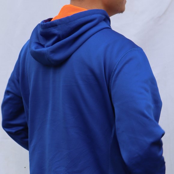 Deep Blue Fila hoodie - Picture 3 of 6